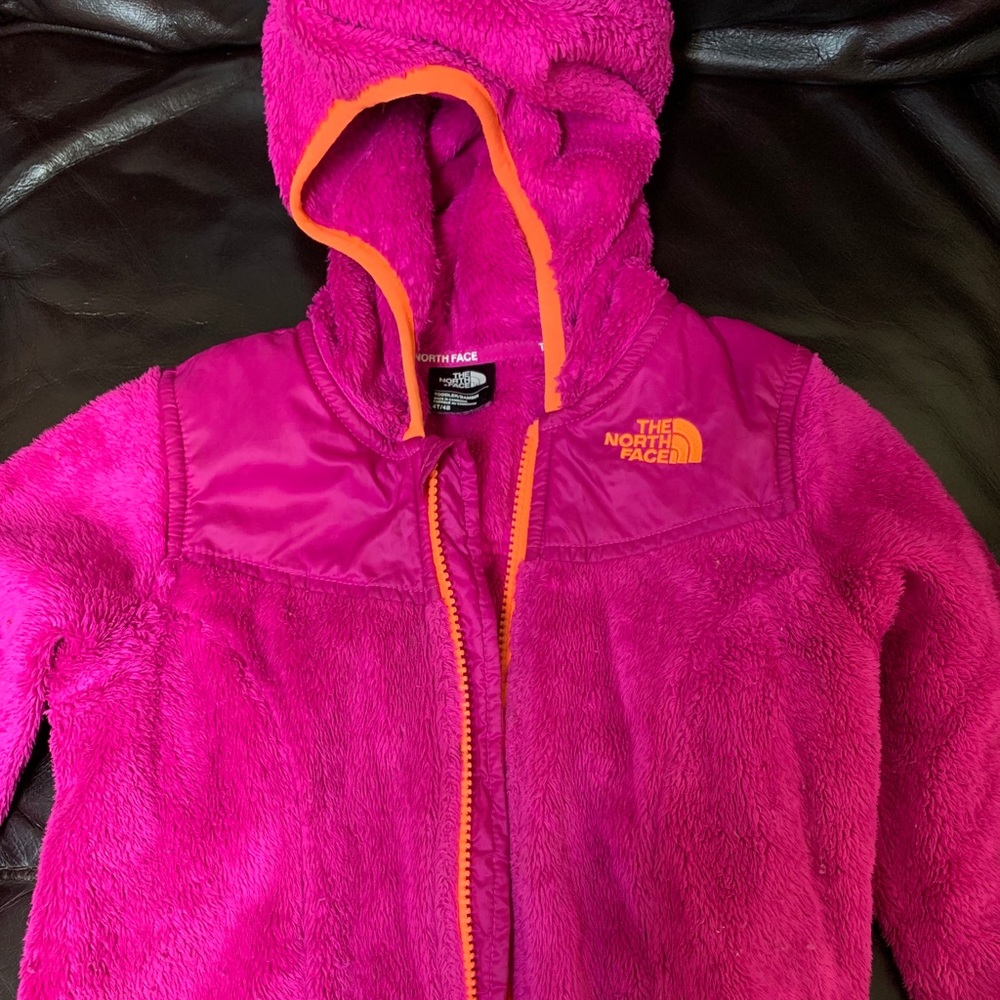 The North Face Hooded Fleece Jacket-Toddler Girls